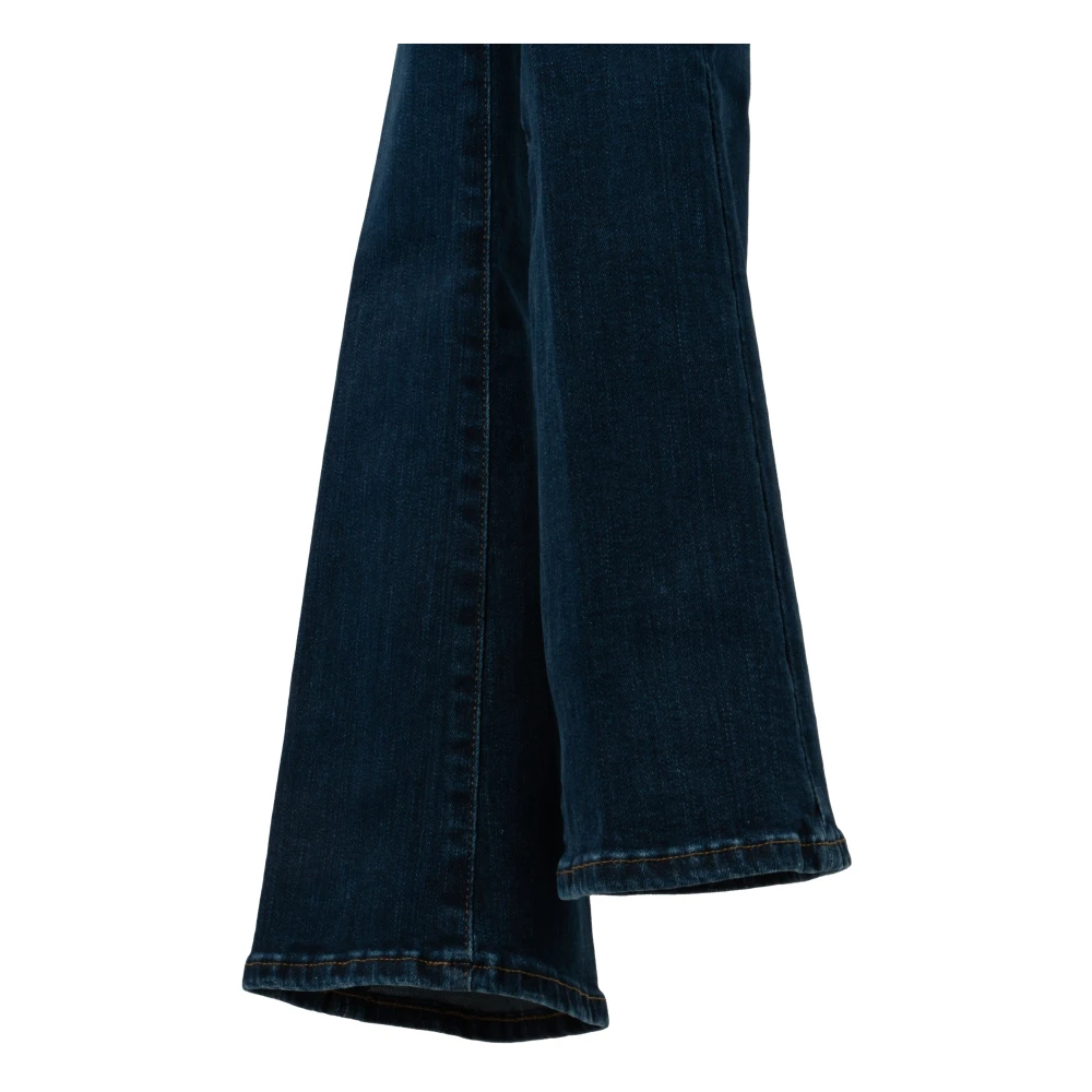7 For All Mankind Tijdloze Bootcut Jeans Blue Dames