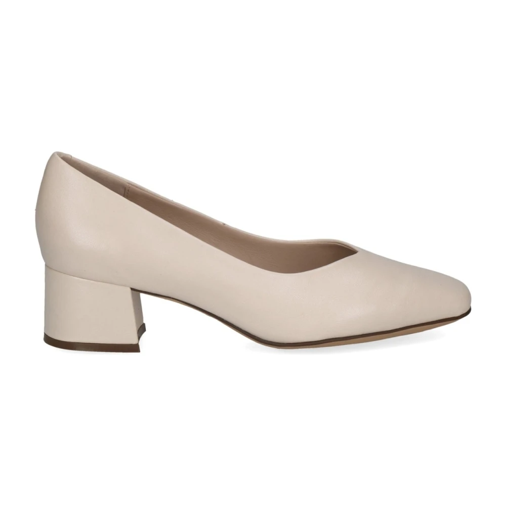 Caprice Women's Beige Elegant Closed Formal Business Shoes - Pumps - 5 Uk - Shoes