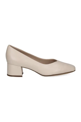 Elegant Beige Stängd Formell Affärsskor