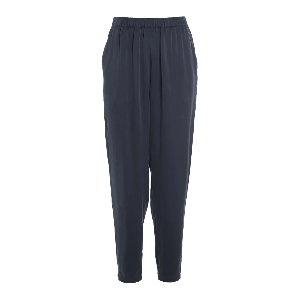Bitte Kai Rand Zijden Shiruku Broek Donker Middernacht Blue Dames