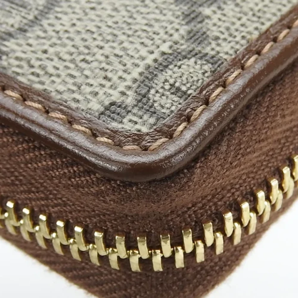 Gucci Vintage Pre-owned Canvas wallets Beige Dames