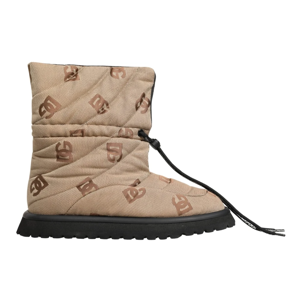 Dolce & Gabbana Women's Brown Snow Boots - Winter Boots - 11 Uk - Shoes
