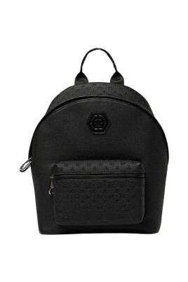 skull-embossed-backpack