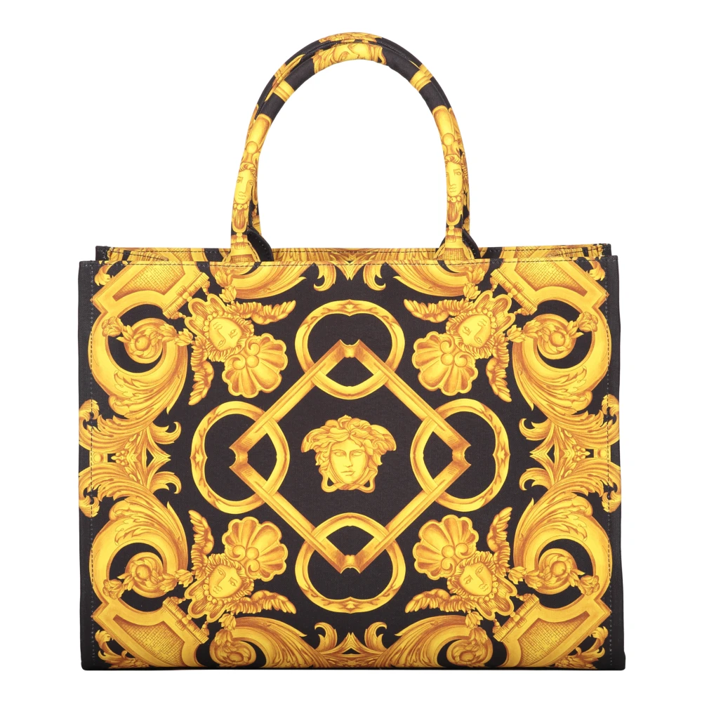 Versace Jacquard motief canvas tas Multicolor Dames