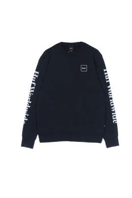 Navy Blue Crew Neck Sweatshirt