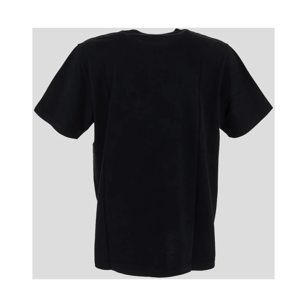 Maison Kitsuné Vos Katoenen T-Shirt Black Heren