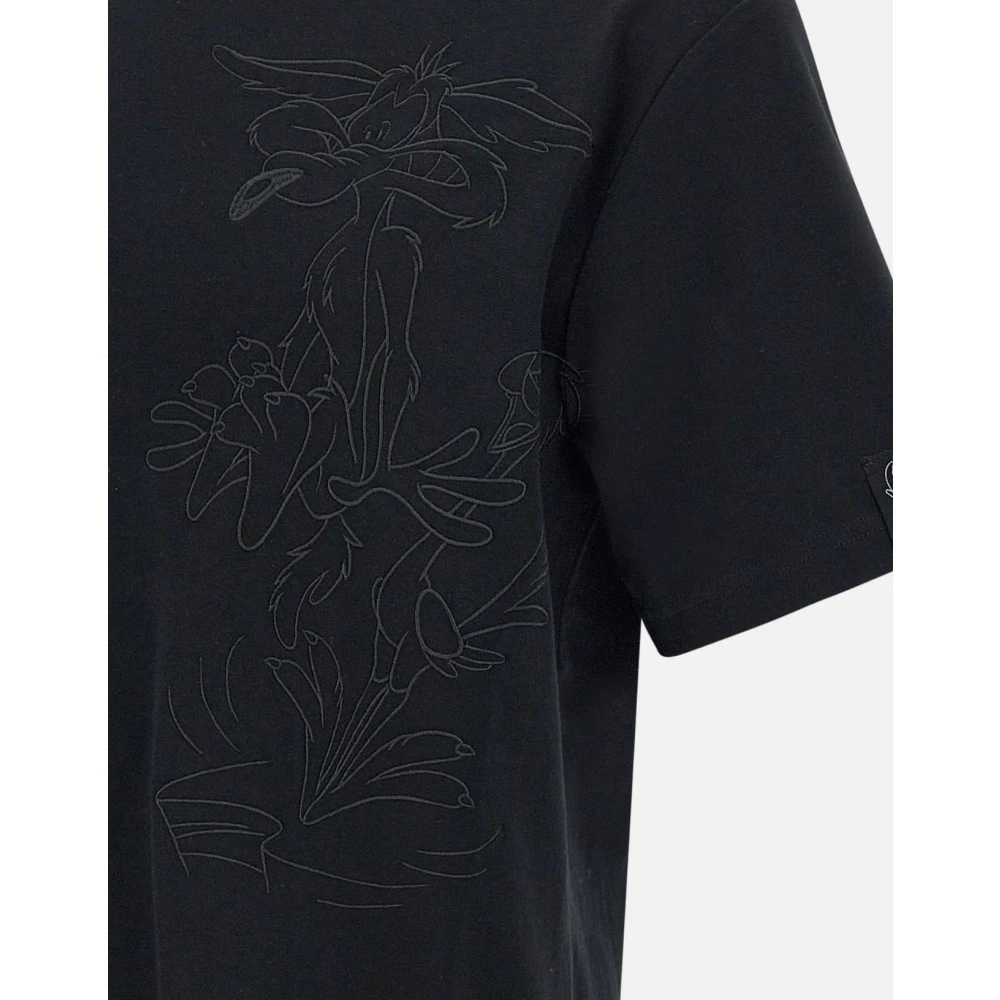 Iceberg Zwarte Coyote T-shirt Black Heren