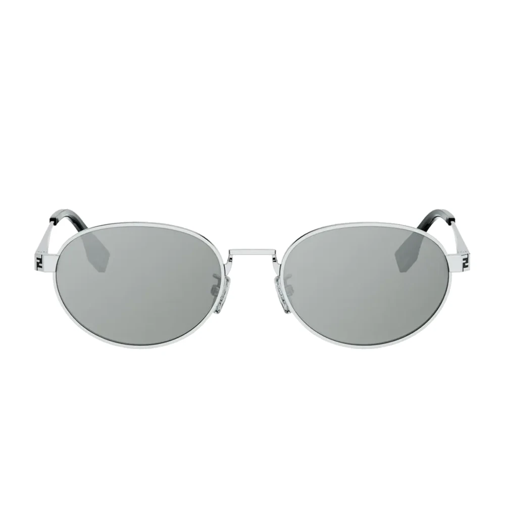 Fendi Gray Sky Sunglasses - Unisex - Sunglasses - 55 Mm - Accessories