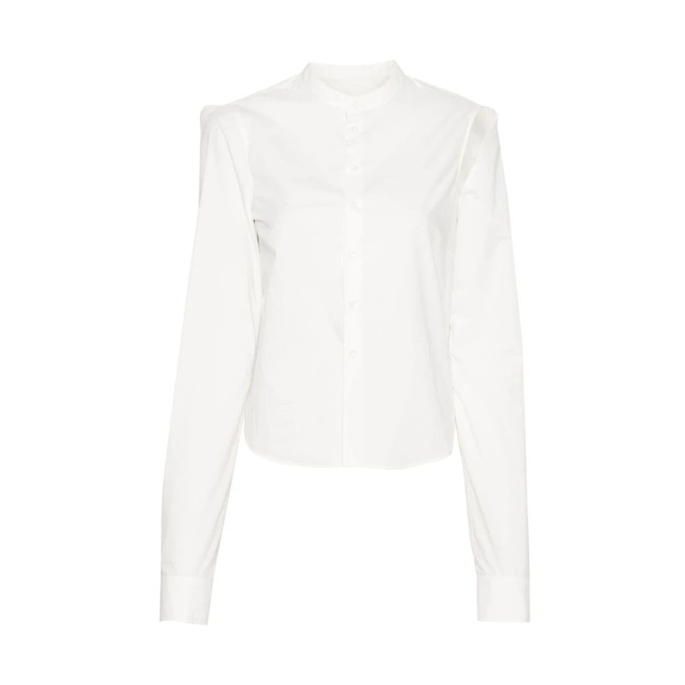 MM6 Maison Margiela Shirts White Dames