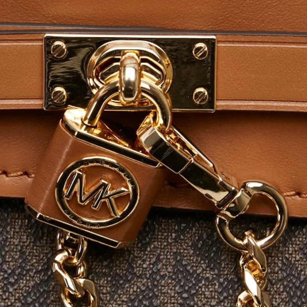 Michael Kors Pre-owned Canvas handbags Brown Dames