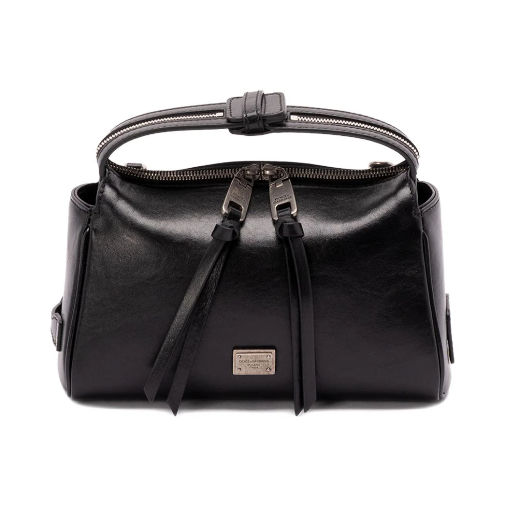 Dolce & Gabbana Women's Black Handbags, One Size, Vittoria Handbag