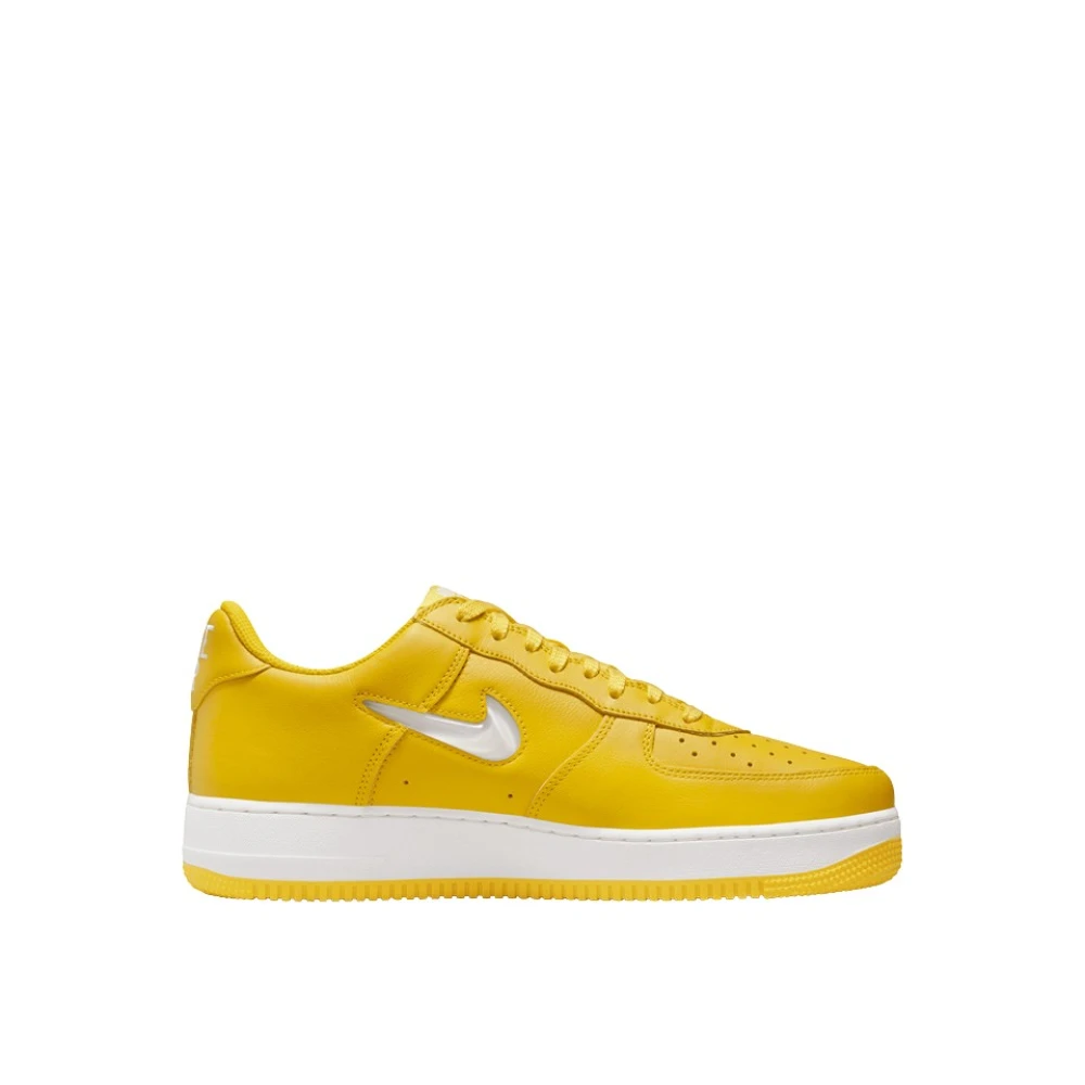 Nike Retro Leren Sneakers Yellow Heren