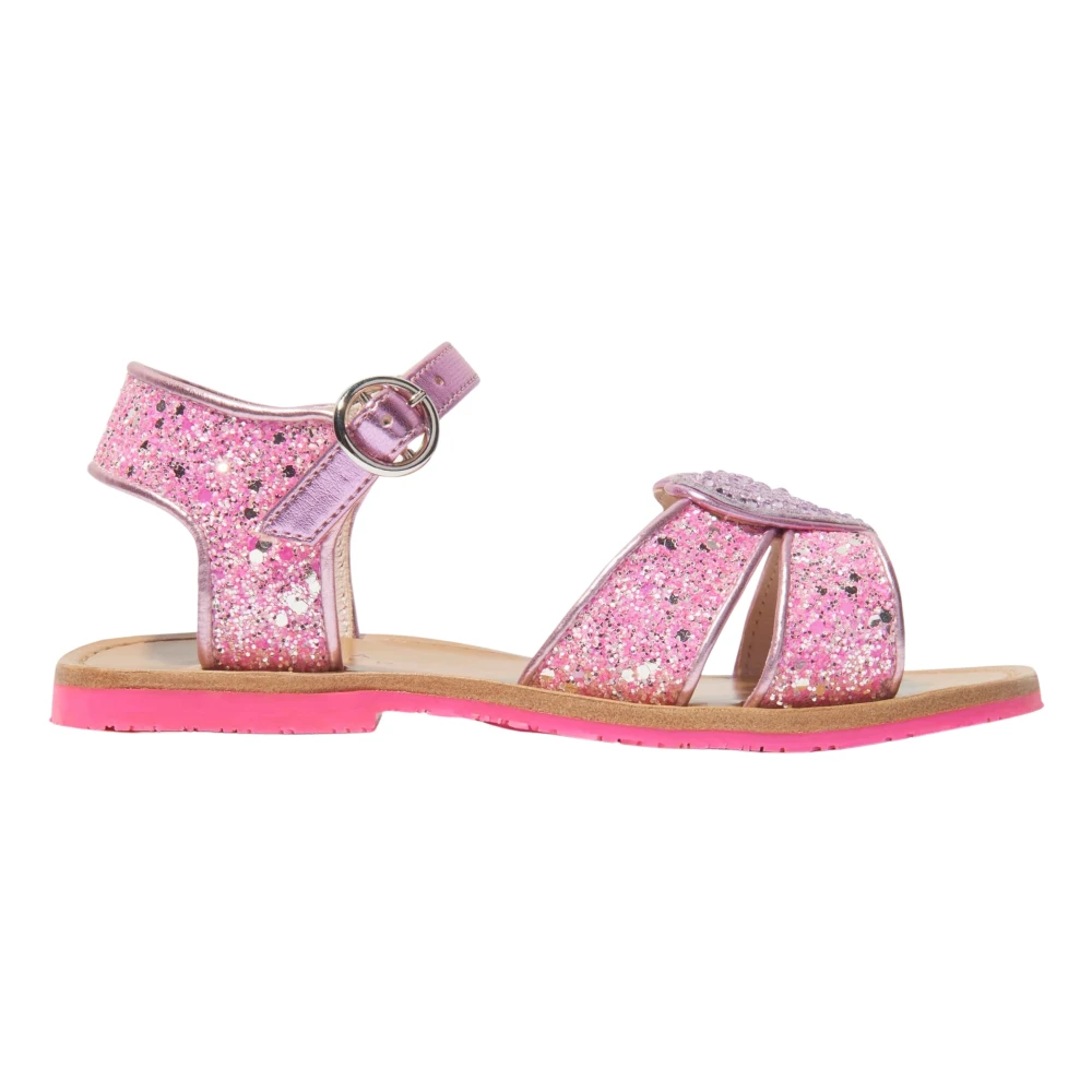 Sophia Webster Pink Amora Sandals For Girls - Female - Kids Sandals - 23 Eu - Kids