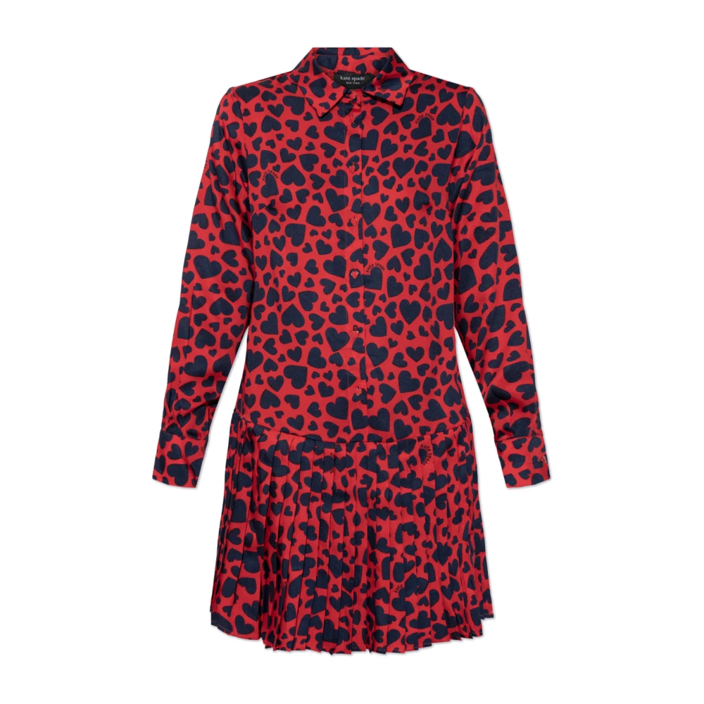 Kate Spade Jurk met logo Red Dames