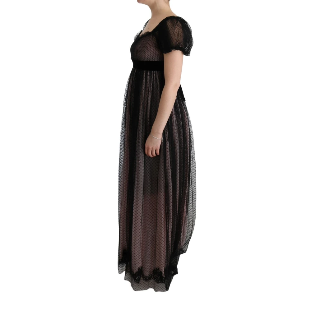 Dolce & Gabbana Exquise knielange schede jurk Black Dames