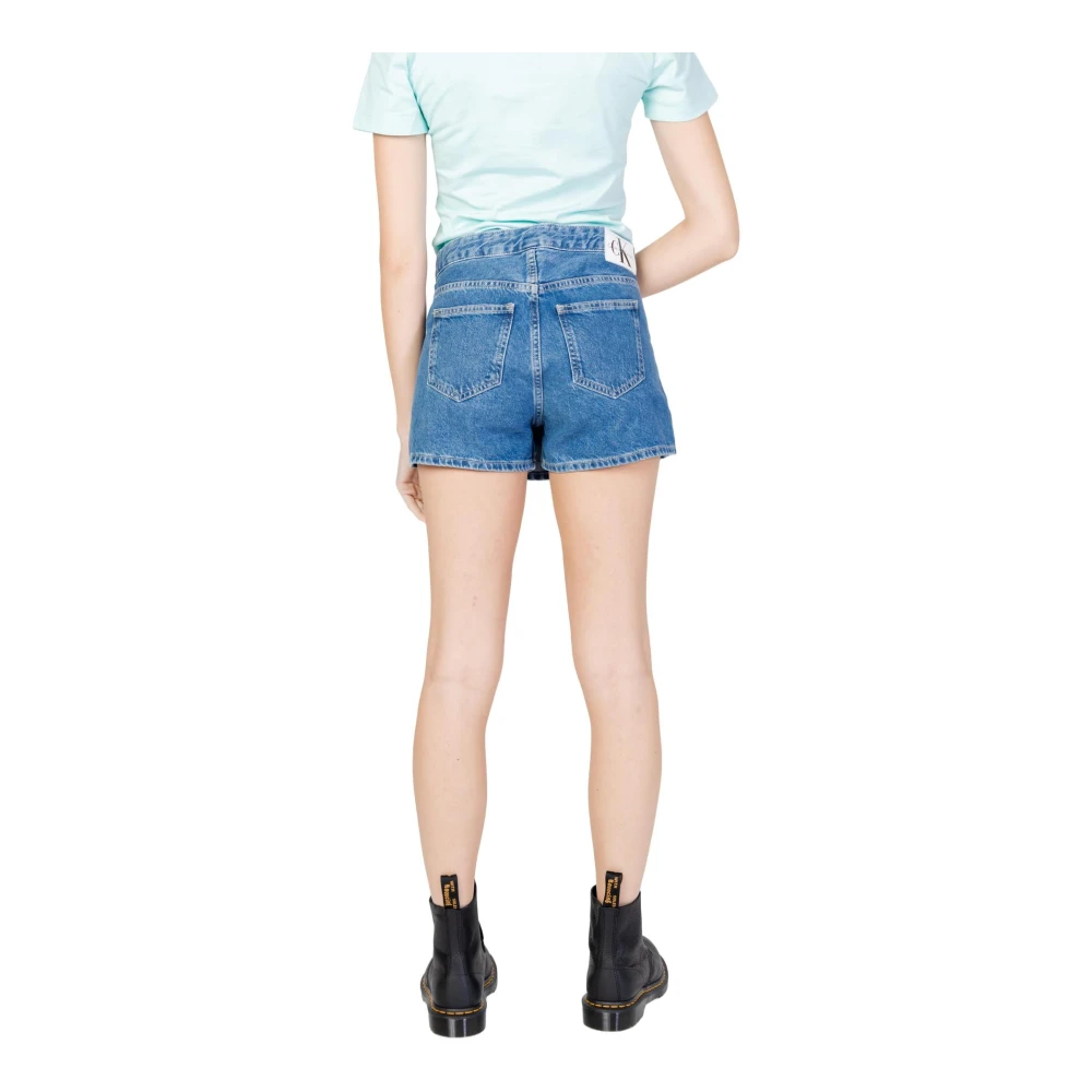 Calvin Klein Jeans Denim Shorts Blue Dames