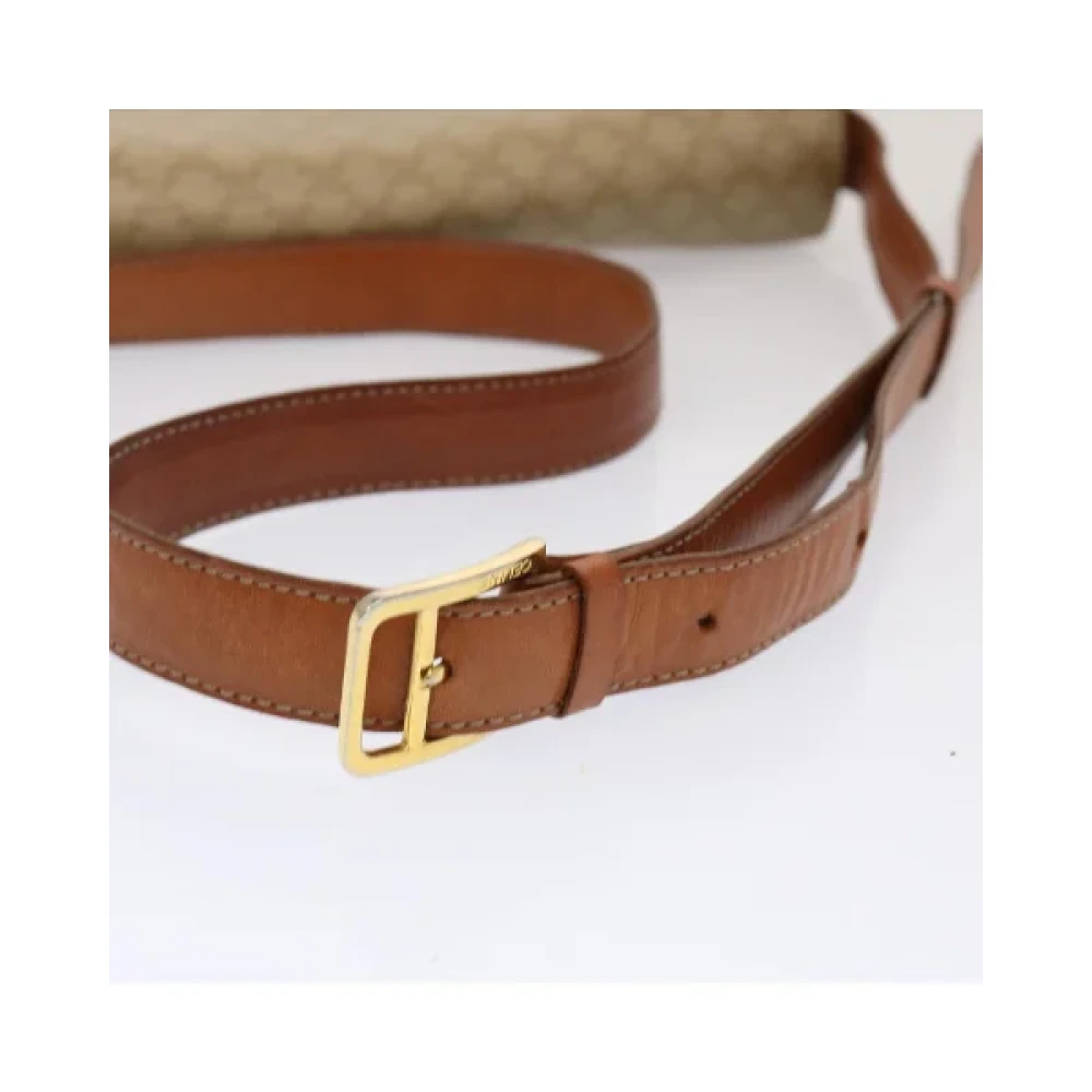 Celine Vintage Pre-owned Canvas celine-bags Beige Dames