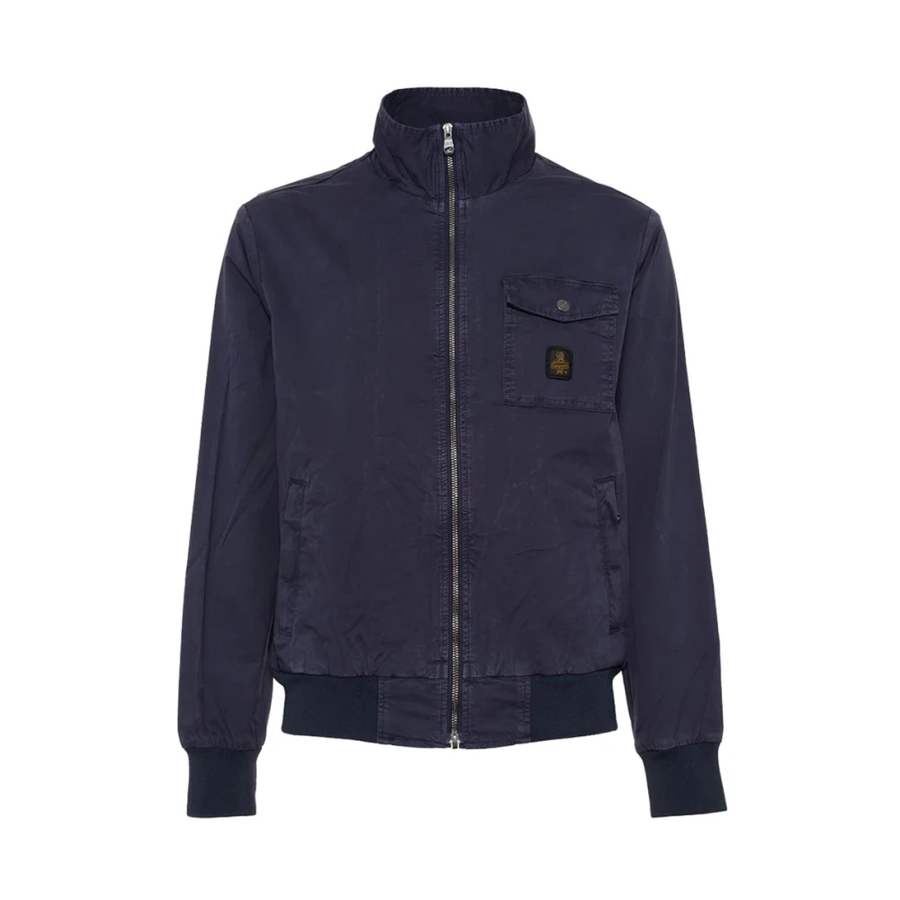 RefrigiWear Blauwe veelzijdige bomberjack voor mannen Blue Heren
