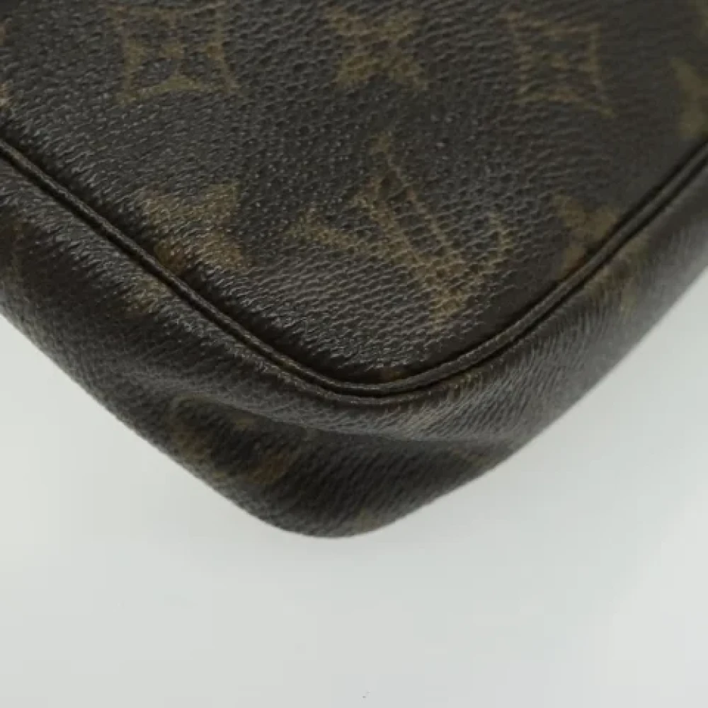 Louis Vuitton Vintage Pre-owned Canvas pouches Brown Dames
