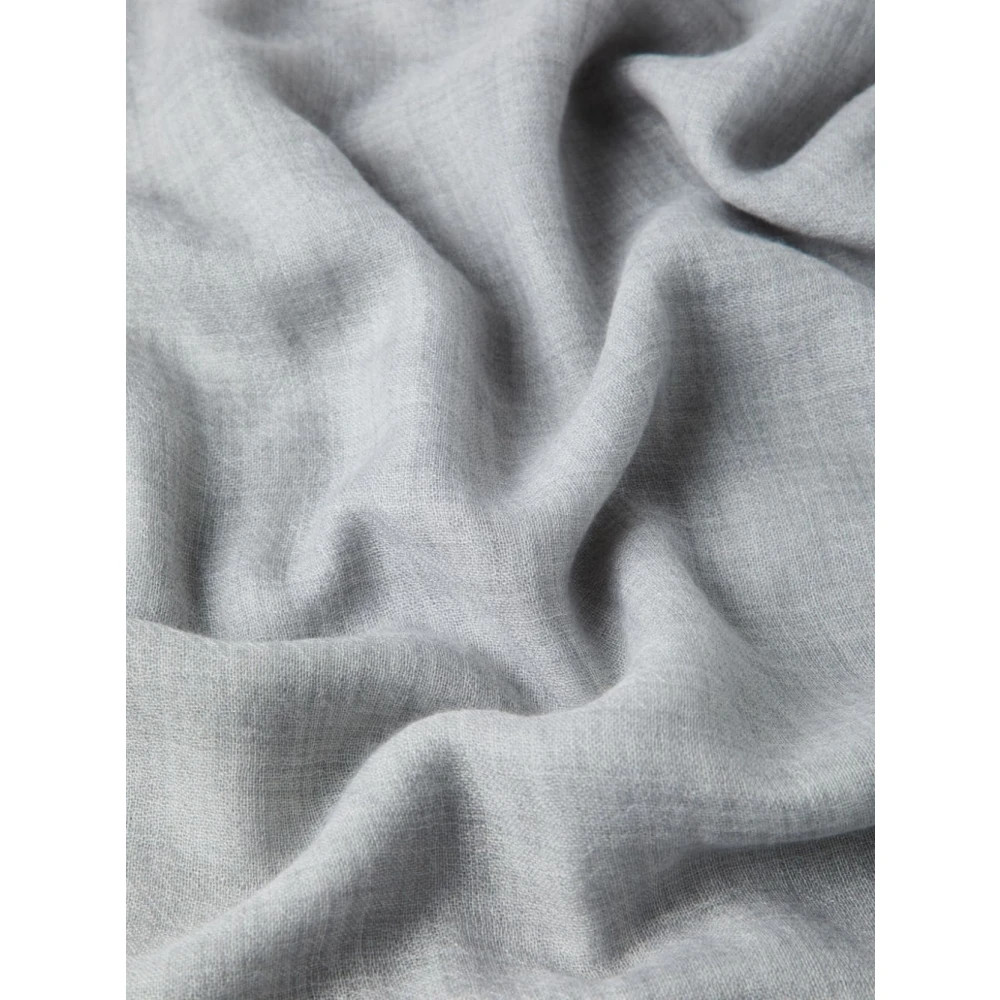 BRUNELLO CUCINELLI Luxe Sjaals Collectie Gray Dames
