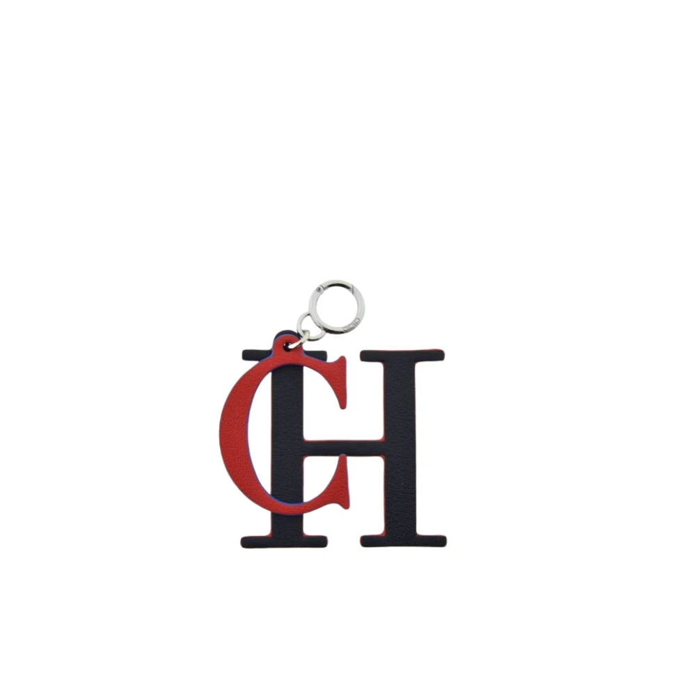 Carolina Herrera Initialen Charm Rood & Marineblauw Blue Dames