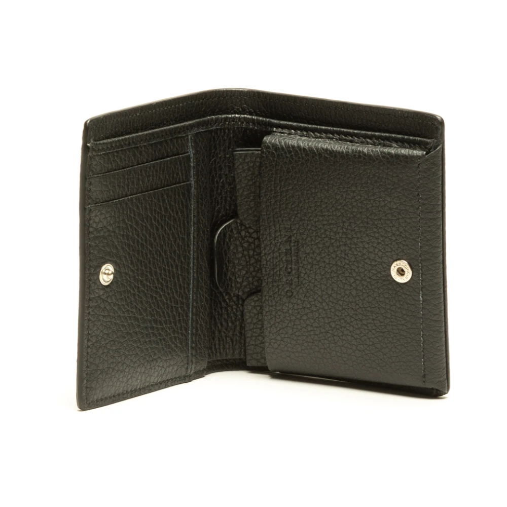 Orciani Zwarte Portemonnees Stijlvolle Collectie Black Heren