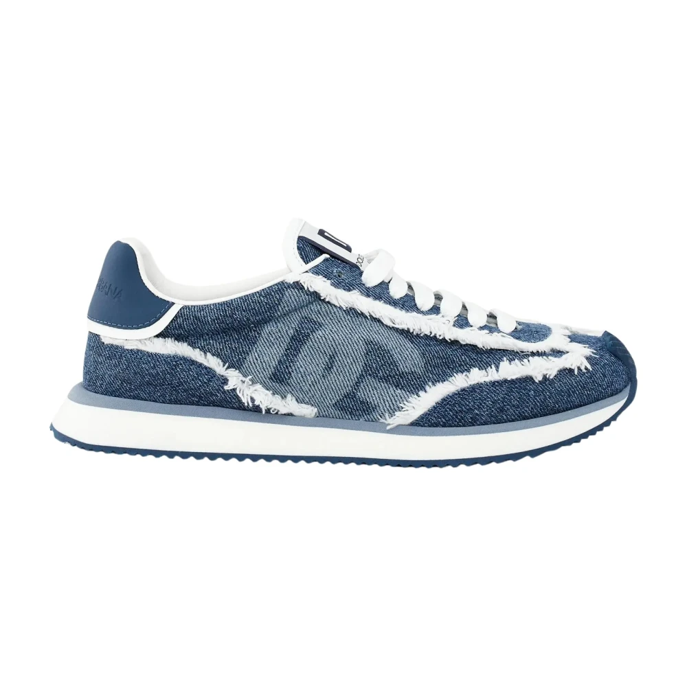 Dolce & Gabbana Dg Cushion Sneakers Dames Schoenen Blauw