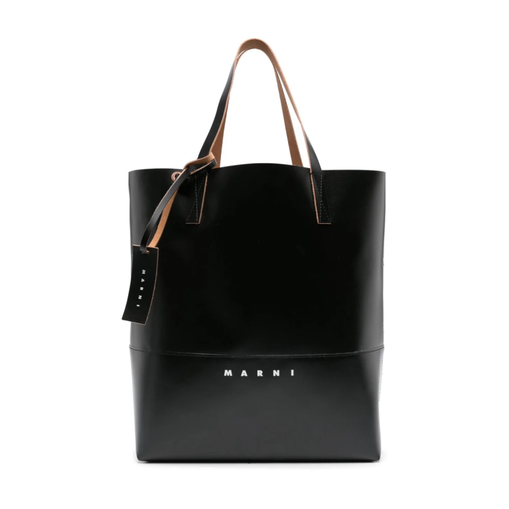 Marni Zwarte Handtas Tribeca Elegant Stijlvol Black Heren
