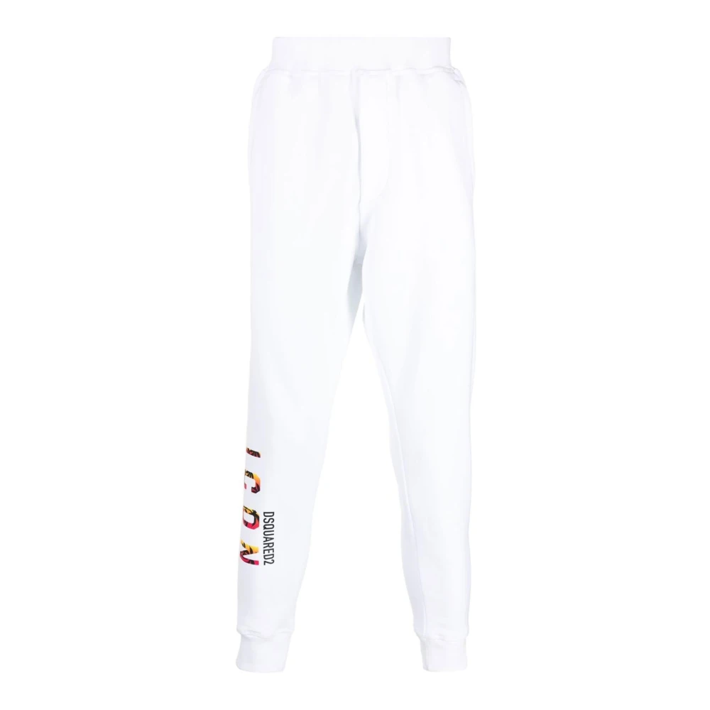 Dsquared2 Logo Trainingsbroek White Heren