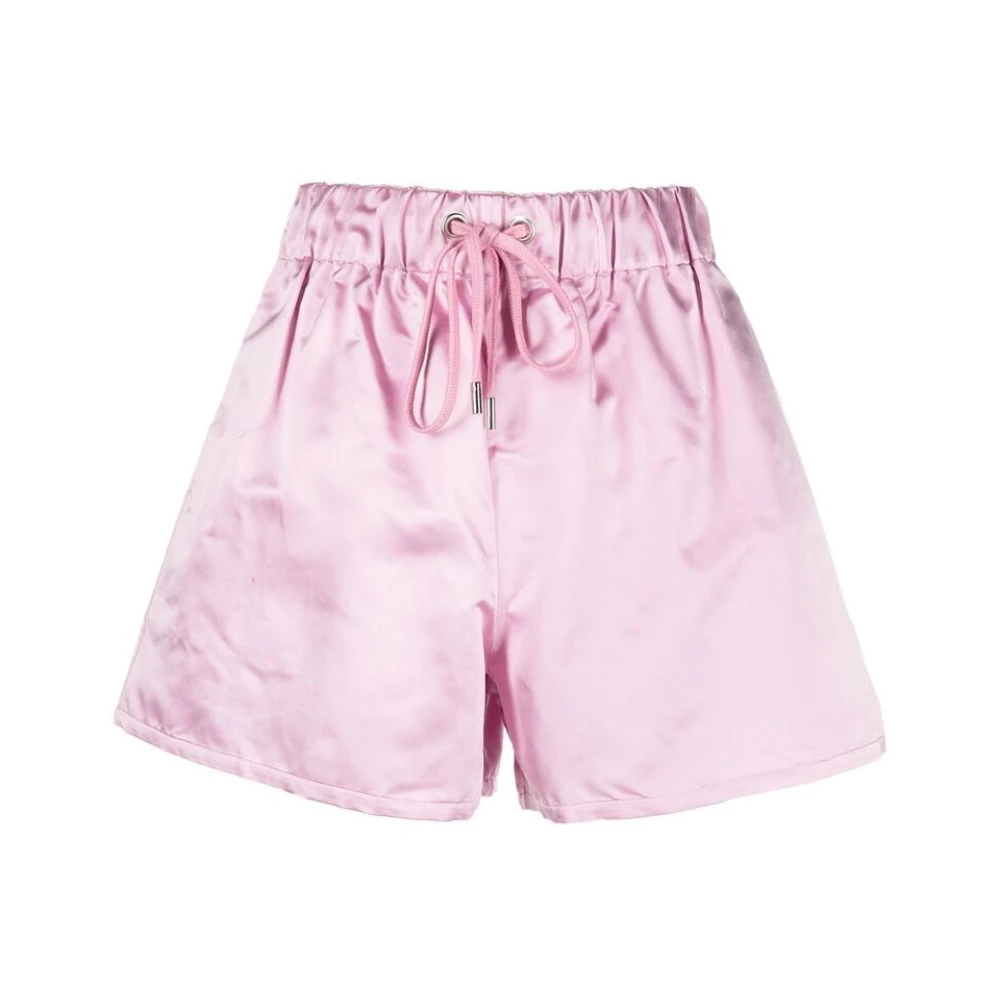 Sa Su Phi Zijden A-Lijn Shorts Pink Dames