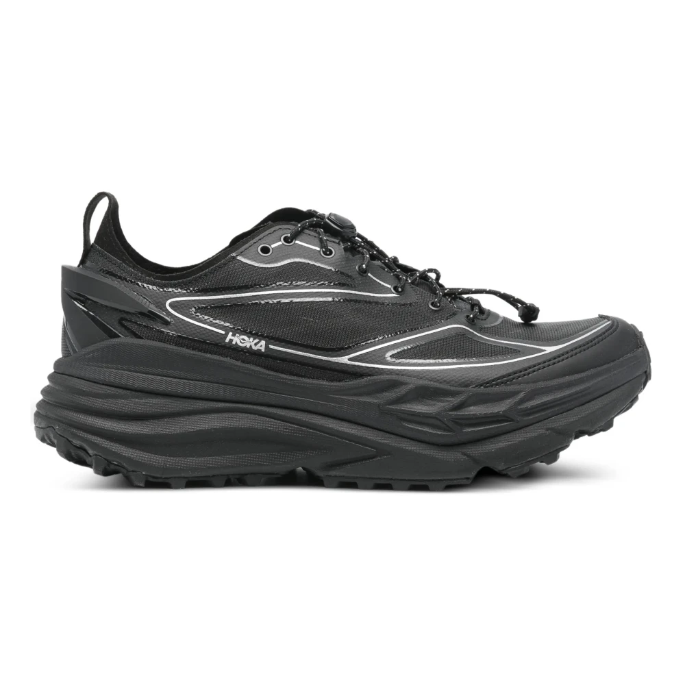 Hoka One One Men's Black Running Shoes, 10 Uk, Stinson One7