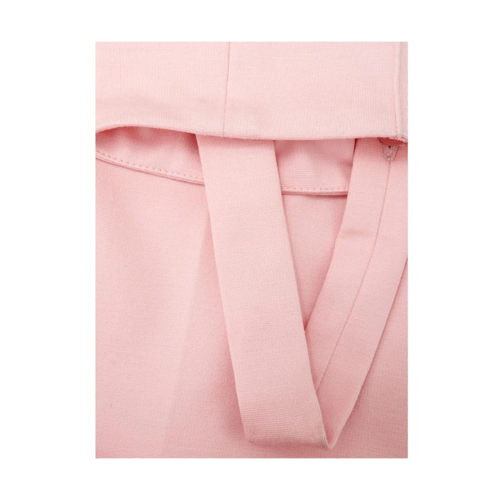 Lardini Roze Viscose Jeans en Pant Pink Dames