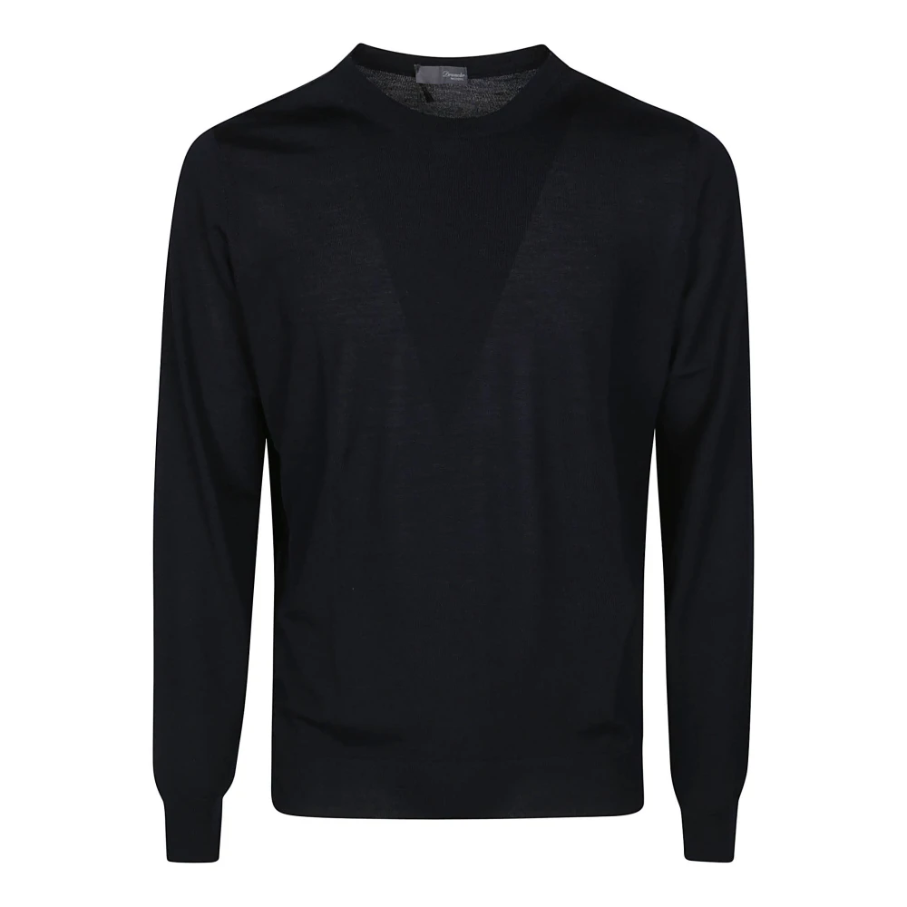 Aspesi Denim overhemd met klassieke kraag Blue Heren