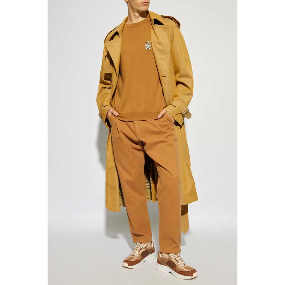 Moschino Jeans met toelopende pijpen Brown Heren