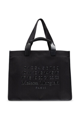 number-logo-cotton-blend-tote-bag