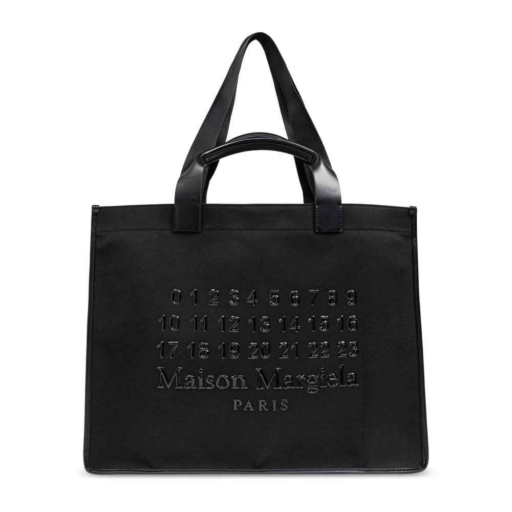Maison Margiela Minimalistische Tote Tas met veelzijdige banden Black Dames