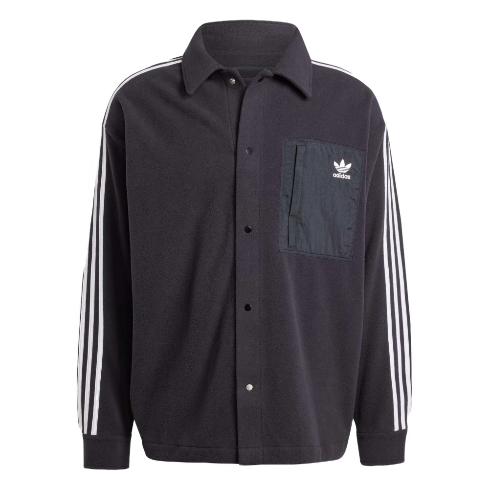 Adidas Adicolor Fleece Kleding Black Heren