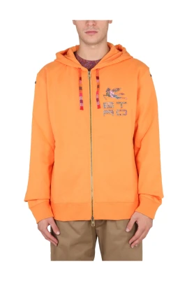 Zipper Closure Hooded Nec