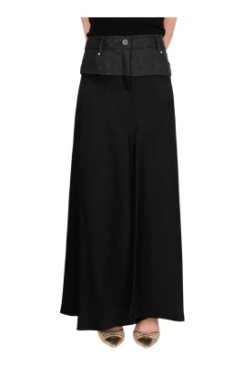 Gelosia Satin Crinkle Skirt