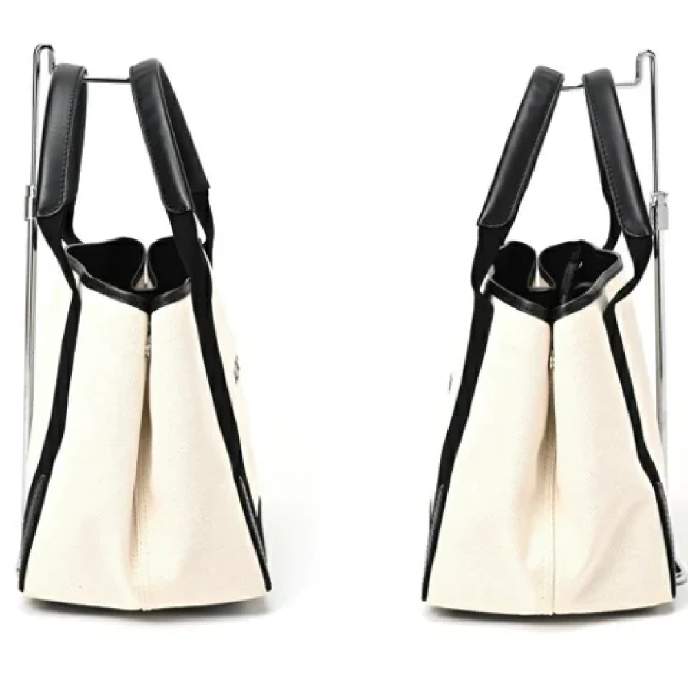 Balenciaga Vintage Pre-owned Canvas handbags White Dames