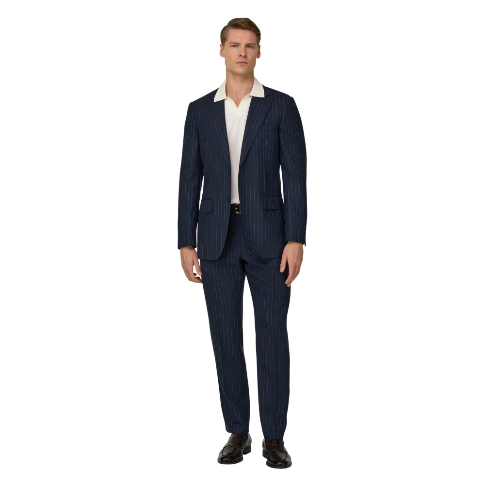 Boggi Milano Uomo Blu Abiti M, New,