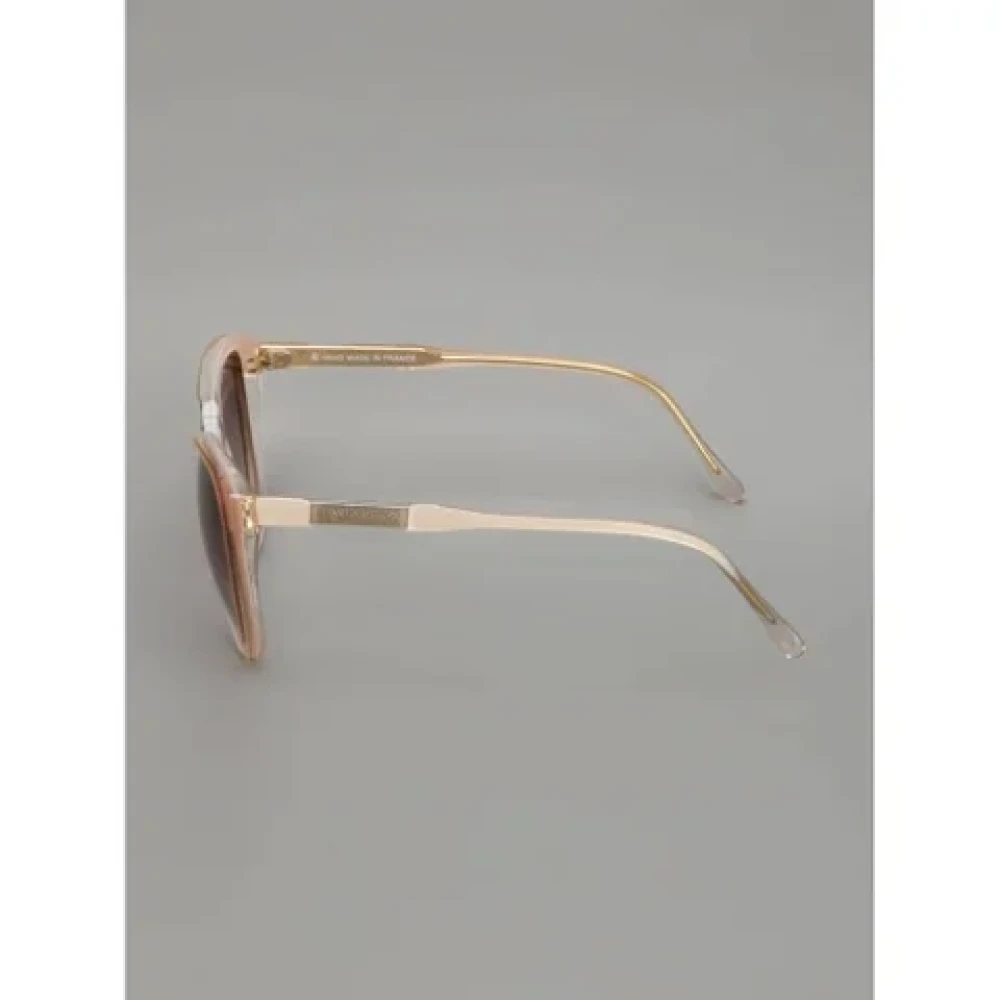 Yves Saint Laurent Vintage Pre-owned Acetate sunglasses Brown Dames