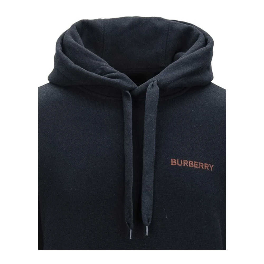 Burberry Heren hoodie met trekkoord Black Heren