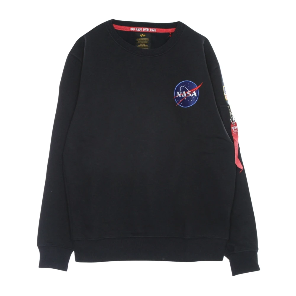 Alpha industries Space Shuttle Sweater Rep. Blue Black Heren