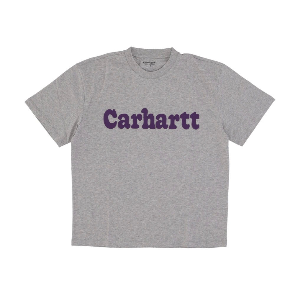 Carhartt Wip Women's Gray T-Shirts, Xs, Bubbles Tee