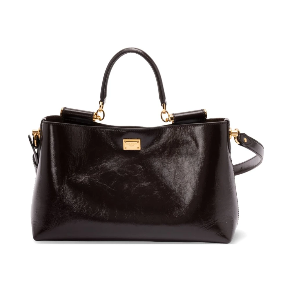 Dolce & Gabbana Women's Brown Handbags, One Size, Vittoria Handbag