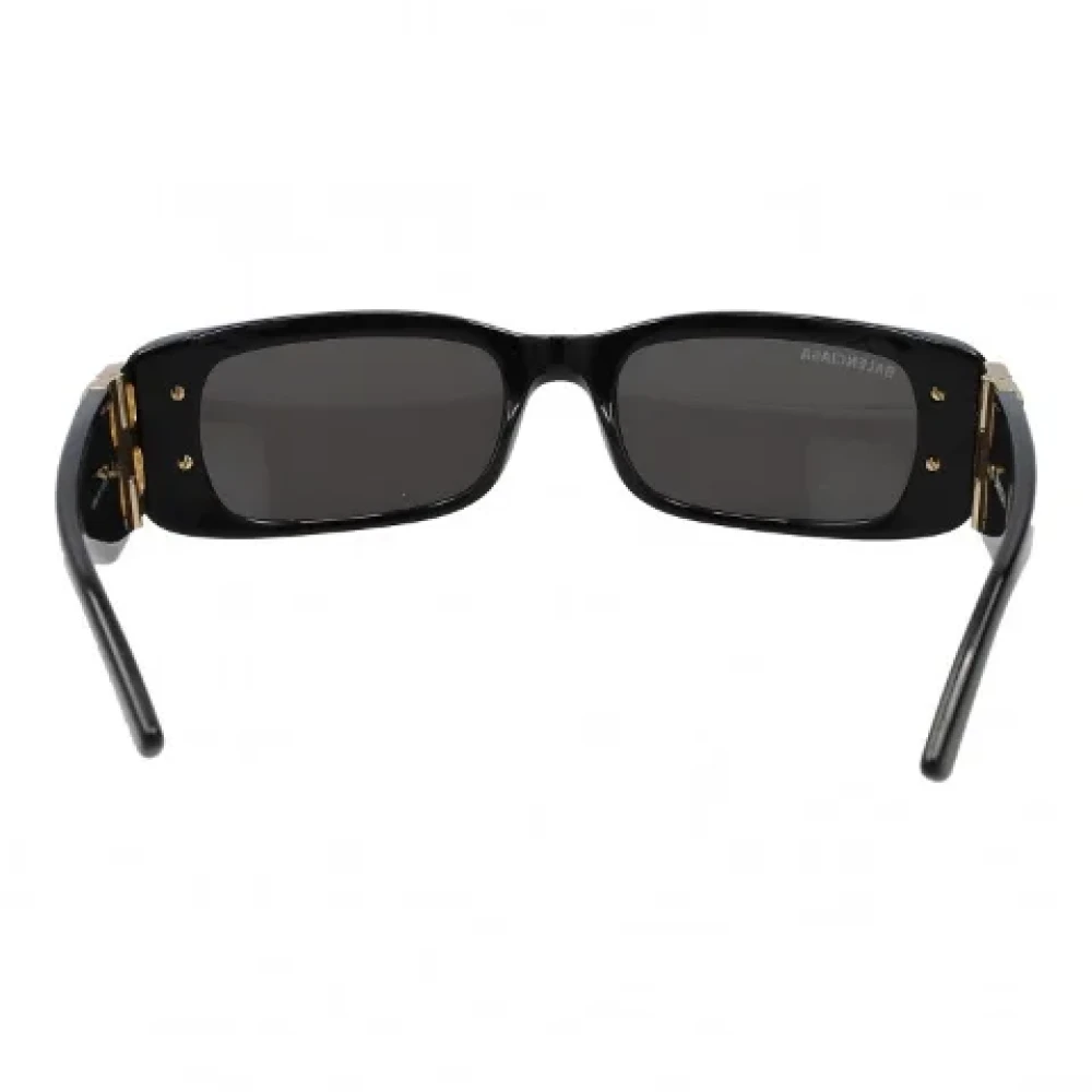 Balenciaga Vintage Pre-owned Fabric sunglasses Black Dames