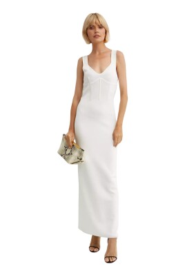 sachin and babi light blue dress Fall 2006 Nina Ricci by Lars Nilsson Look 34 Black Net Column Dress w   Shrimpton Couture