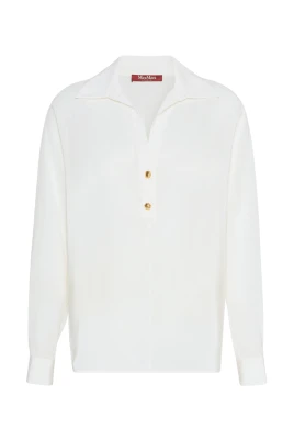 Crepe de chine Pikétröja