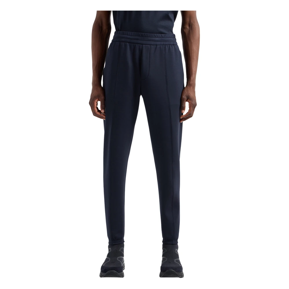 Emporio Armani Blauwe Broek Stijlvol Blue Heren